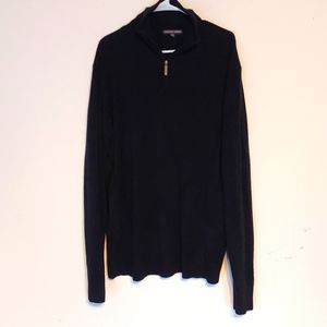 Geoffrey Beene, 3XL, Black, 1/4 Zipper